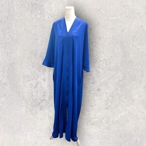 Vintage Blue‎ Loungewear by Gossard Zipper Loungewear Size Medium